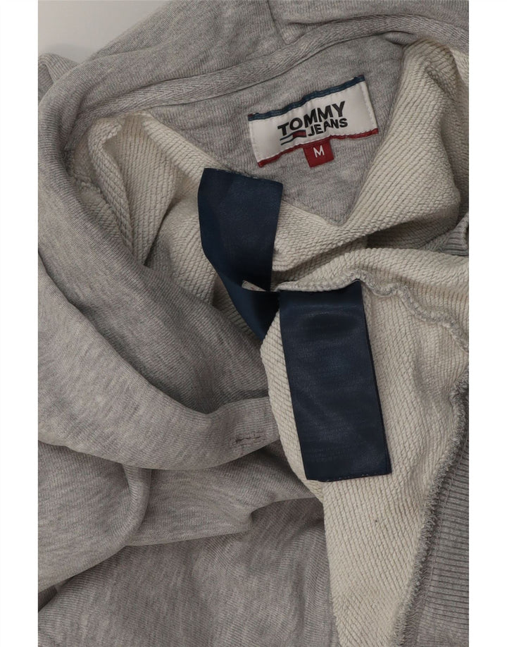 Tommy Hilfiger muška majica s kapuljačom Srednje sivi pamuk