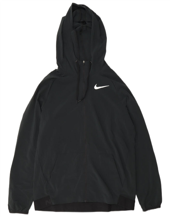 Nike Dri Fit Graphic gornja jakna srednje plave boje