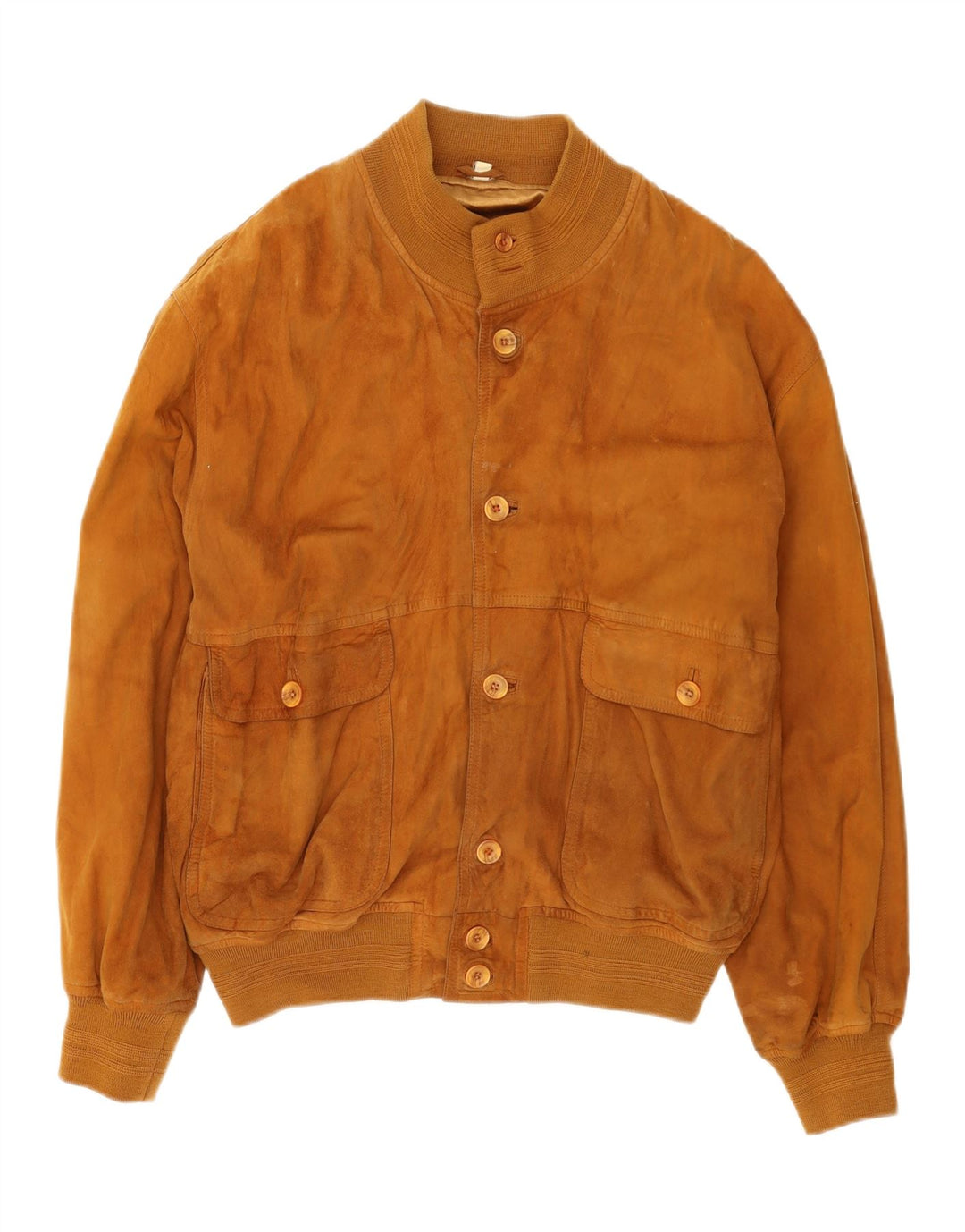 VINTAGE muška bomber jakna od brušene kože UK 42 XL bež