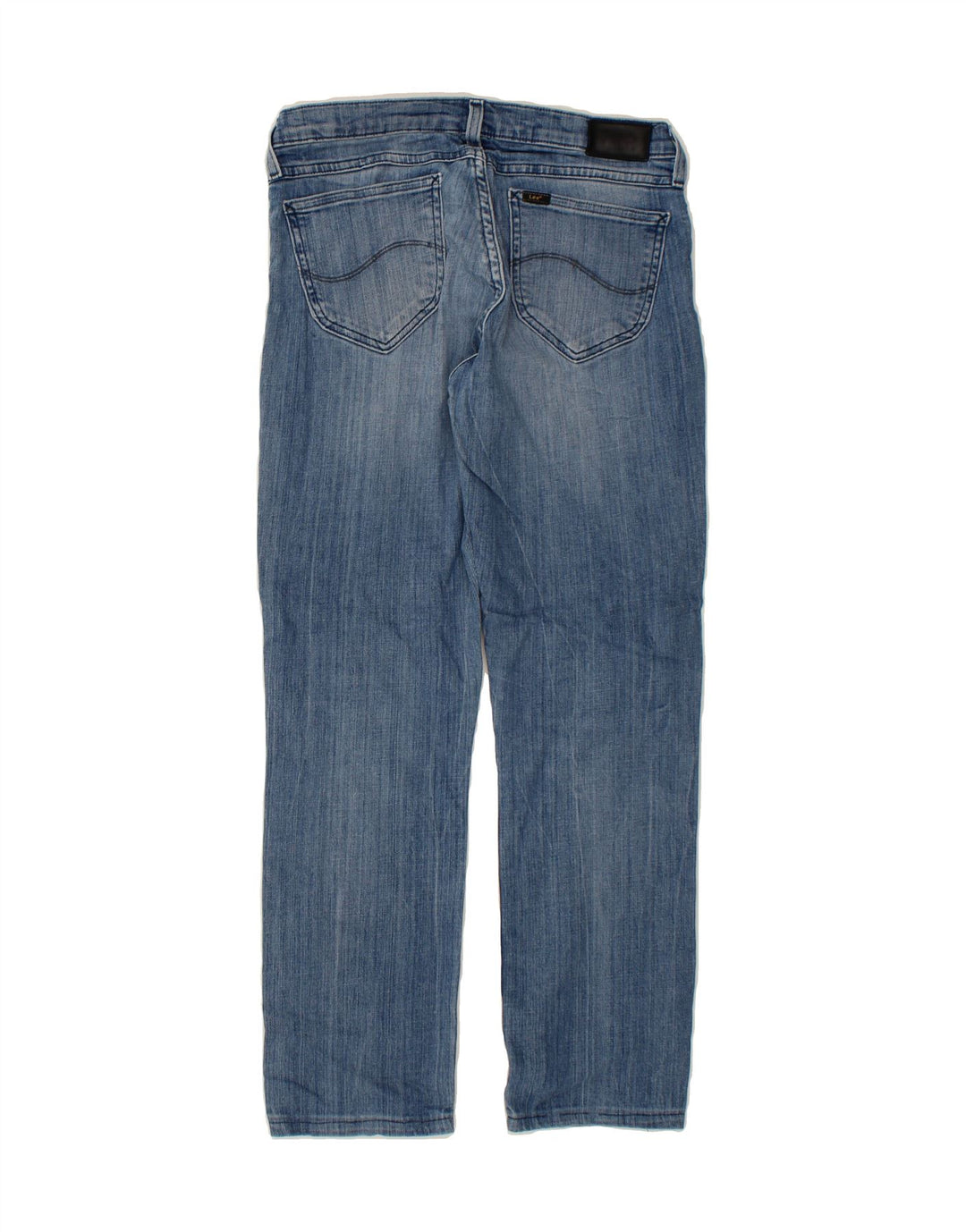 LEE Womens Jade Straight Jeans W31 L28 Blue Cotton Vintage Lee and Second-Hand Lee from Messina Hembry 