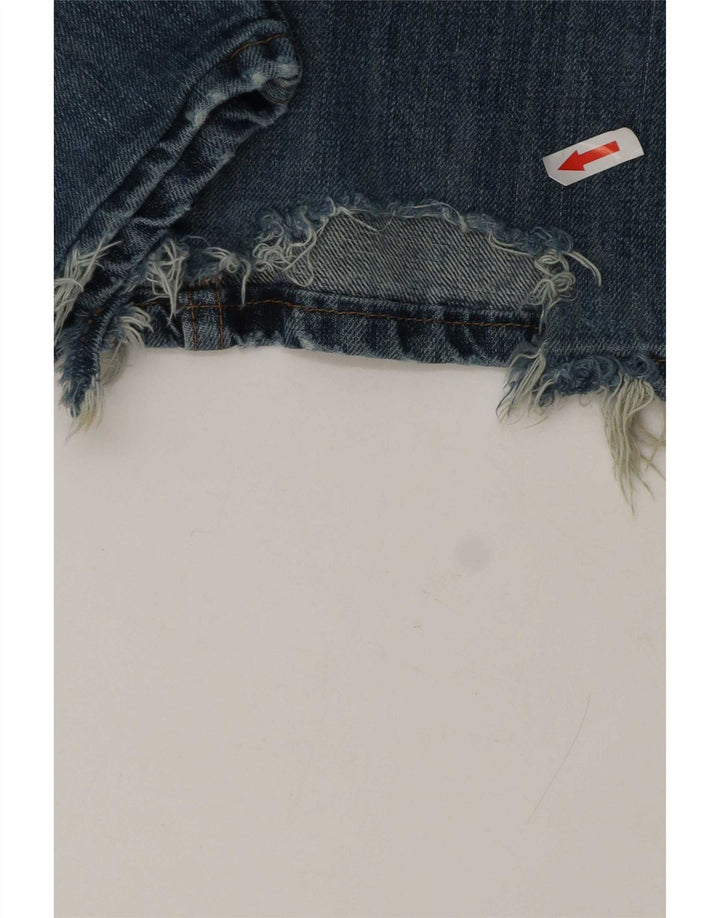 Wrangler muške široke traperice W40 L32 plavi pamuk