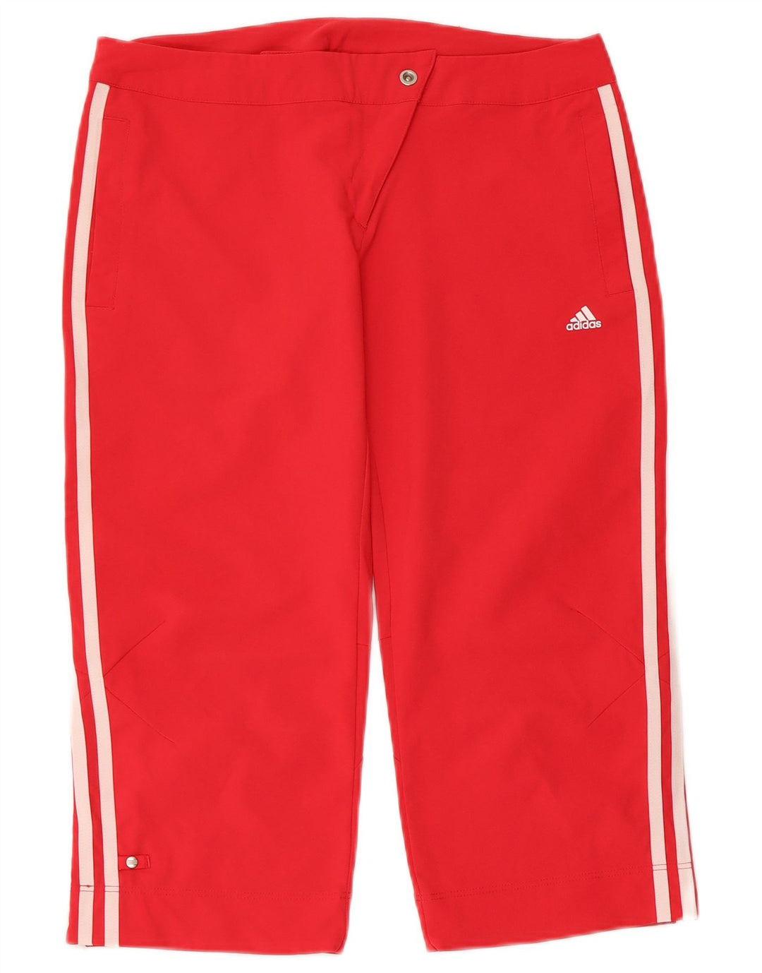 ADIDAS ženske Climalite bermude UK 10 male W30 crveni poliester