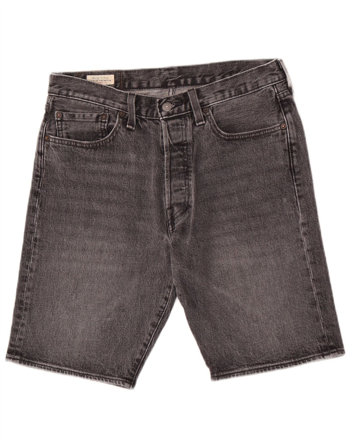 Levi's muške 501 traper kratke hlače W31 srednje sivi pamuk