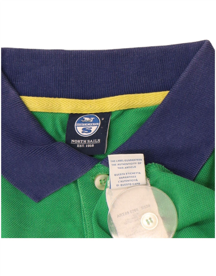 North Sails muška polo majica za ragbi veliki zeleni pamuk