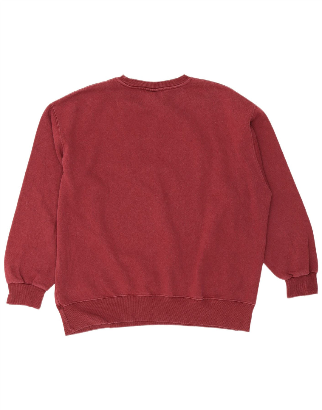 Pull & Bear Ženska prekomjerna trenirka s grafičkim motivima UK 16, velika kestenjasta