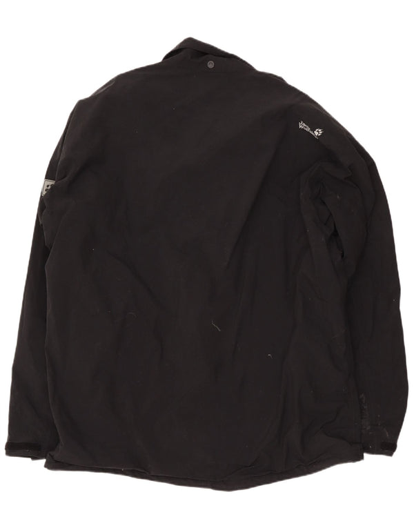 Jack Wolfskin muška vjetrovka jakna UK 50 3XL crni poliamid