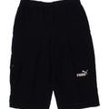 PUMA Boys Bermuda Sport Shorts 7-8 Years Small Navy Blue Vintage Puma and Second-Hand Puma from Messina Hembry 