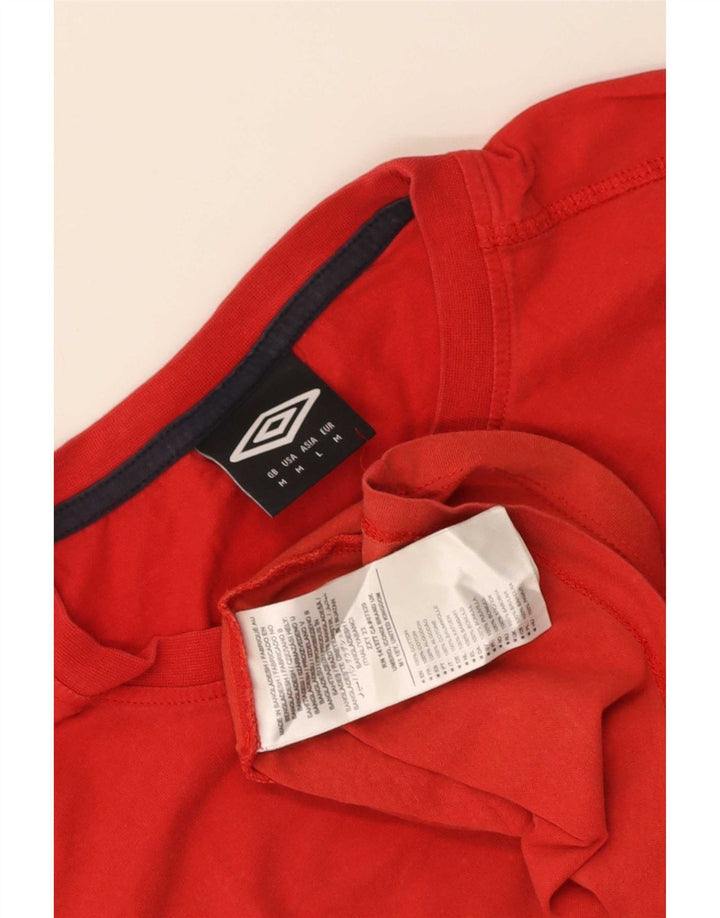Umbro muška majica s grafičkim motivima, srednji crveni pamuk