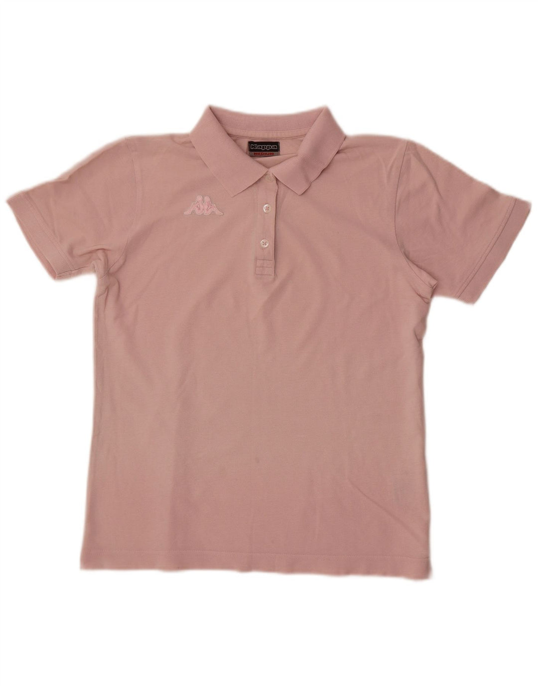 Kappa ženska polo majica UK 12 srednje ružičasti pamuk