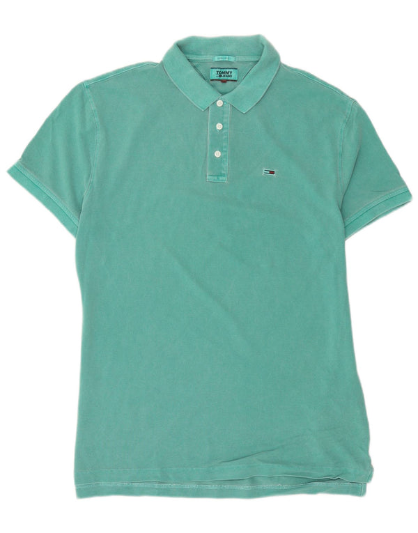 Tommy Hilfiger muška polo majica standardnog kroja, veliki zeleni pamuk