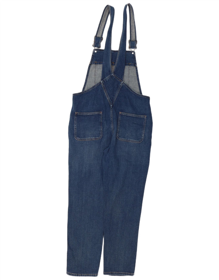 FAT FACE Ženske traperice Lewes Dungarees UK 12 srednje W34 L27 plavi pamuk