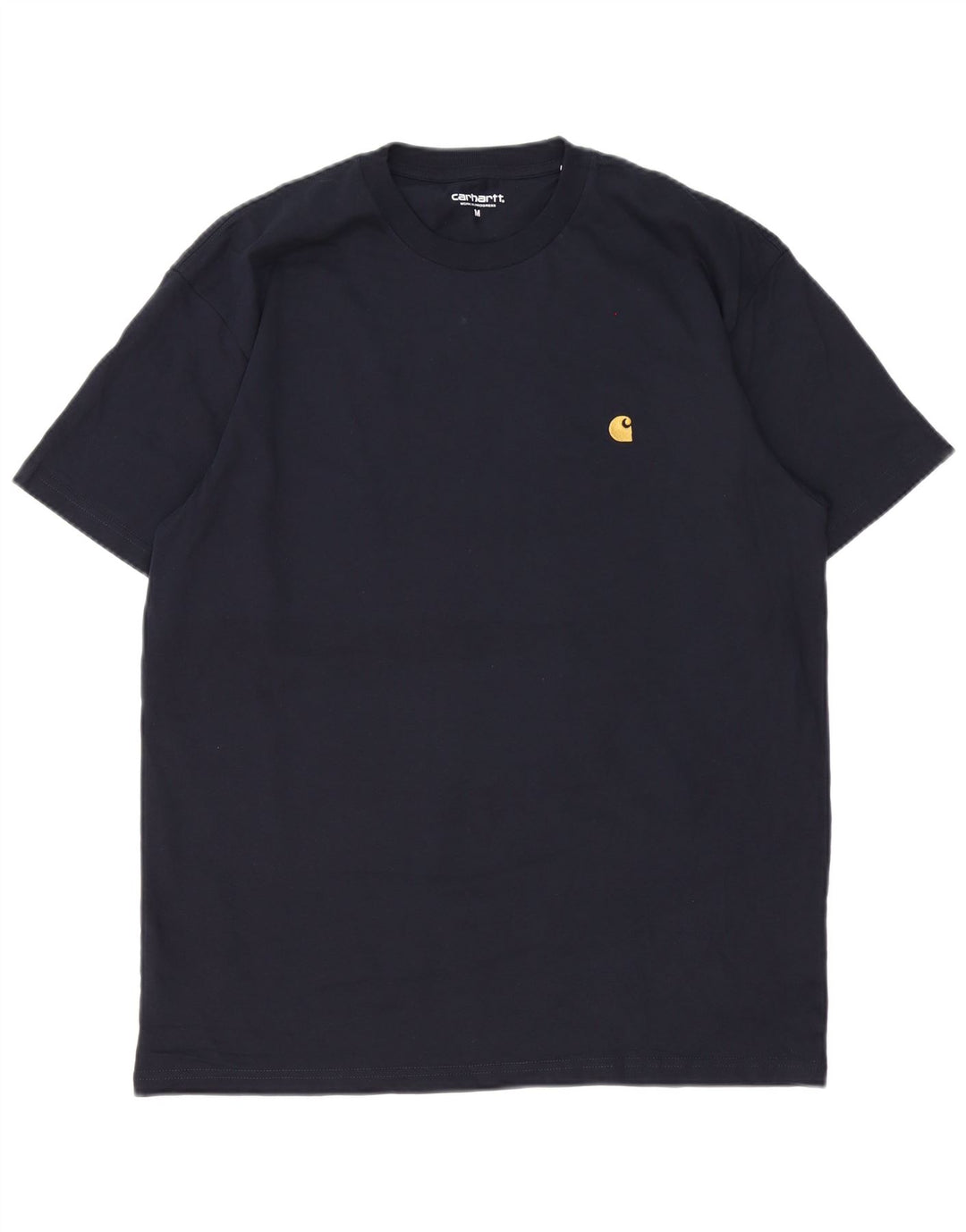 Carhartt muška majica kratkih rukava srednje tamnoplavi pamuk