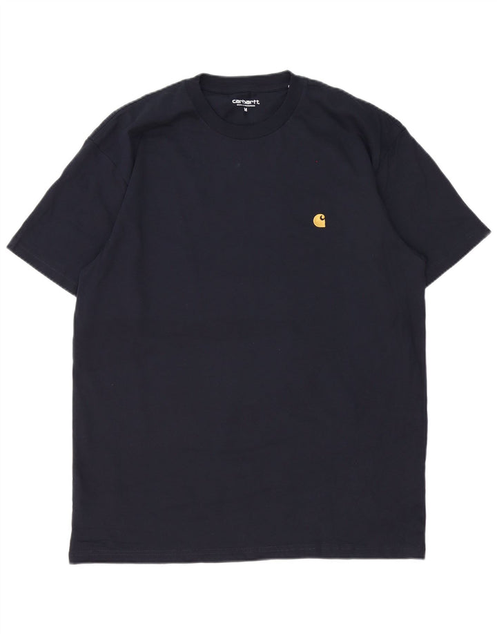 Carhartt muška majica kratkih rukava srednje tamnoplavi pamuk