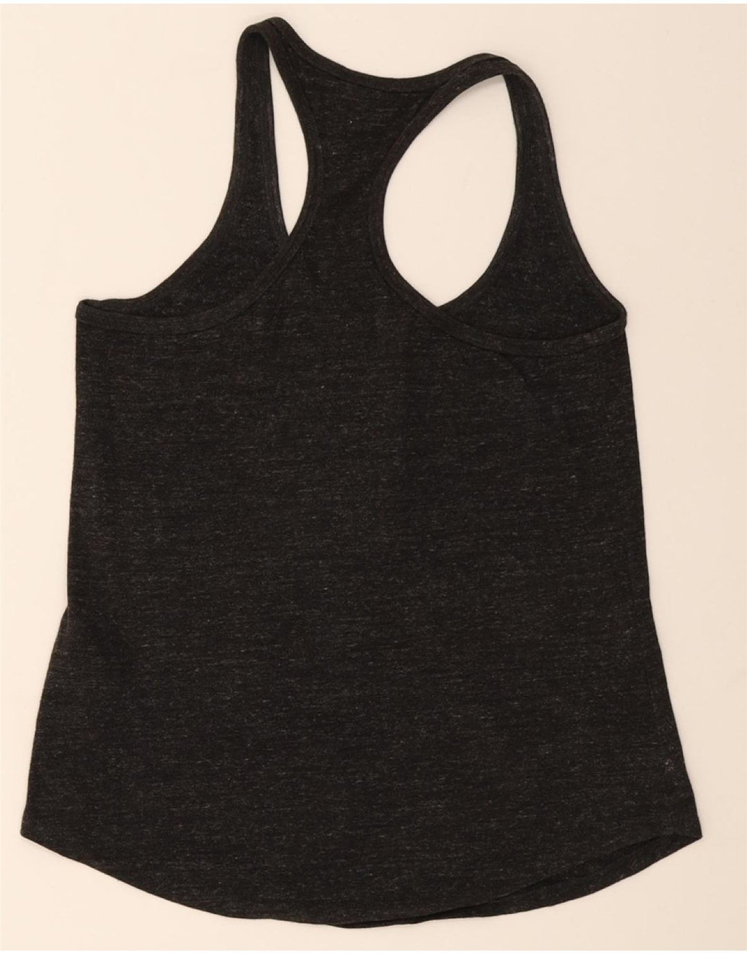 NIKE Womens Graphic Vest Top UK 10 Small Black Cotton Vintage Nike and Second-Hand Nike from Messina Hembry 