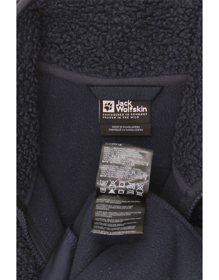 Jack Wolfskin ženska jakna od flisa UK 18 XL tamnoplavi poliester