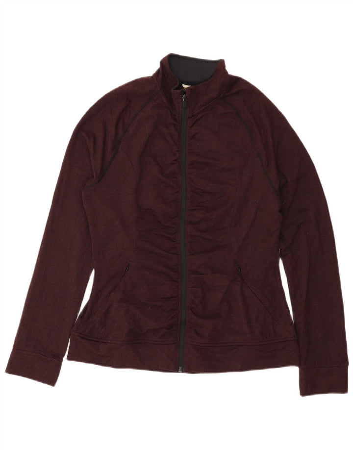 Gornja jakna gornje ženske trenirke Mountain Warehouse UK 14 srednje tamnocrvena