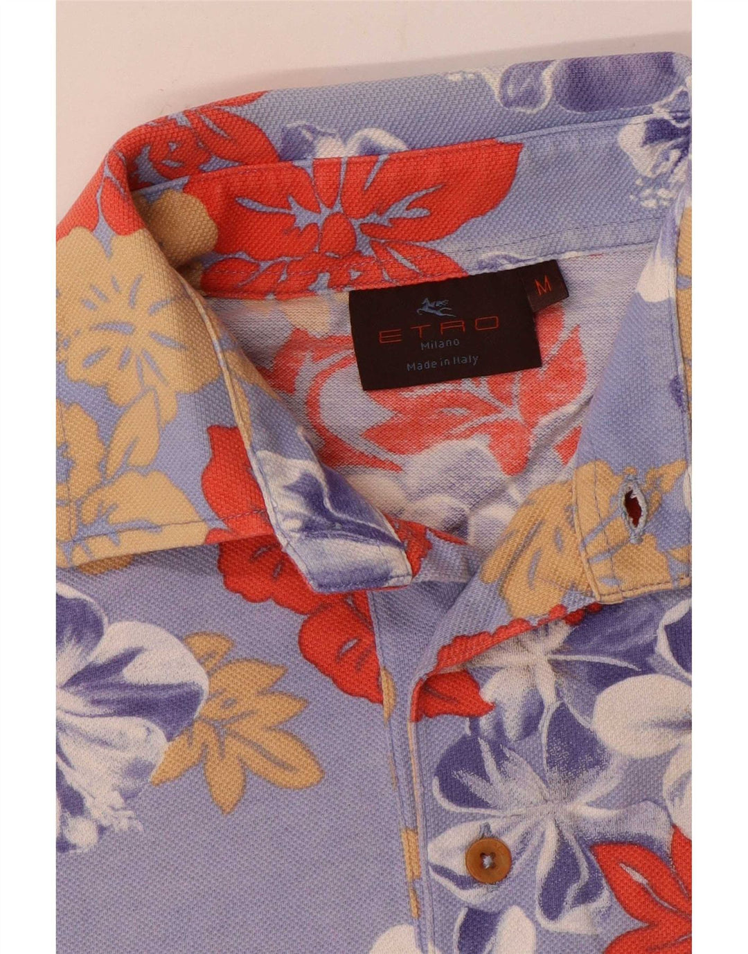Etro muška polo majica srednje ljubičaste cvjetne boje