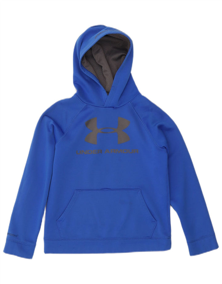 Under Armour Boys Graphic majica s kapuljačom 9-10 godina Srednje plava