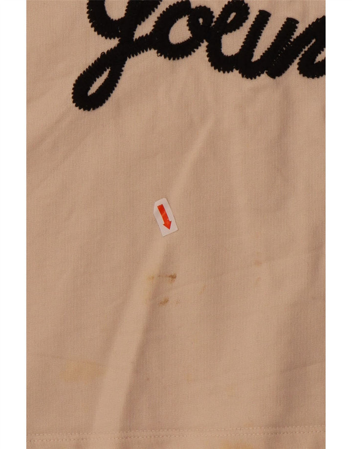 French Connection Ženska skraćena majica kratkih rukava UK 14 srednje bež pamuk