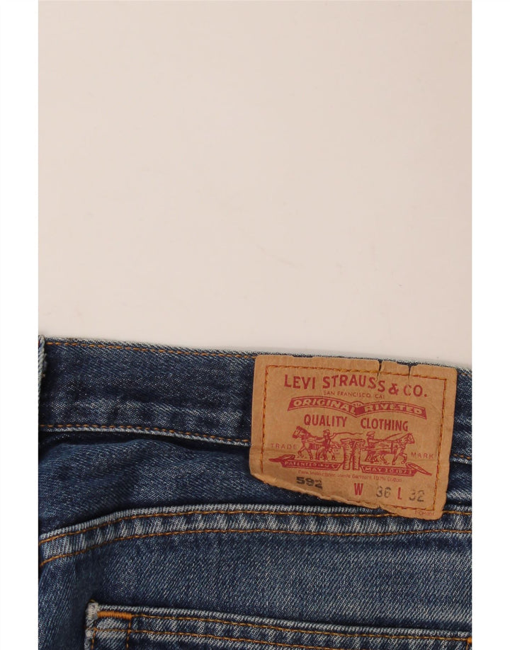Levi's ženske 592 ravne traperice W36 L32 plave