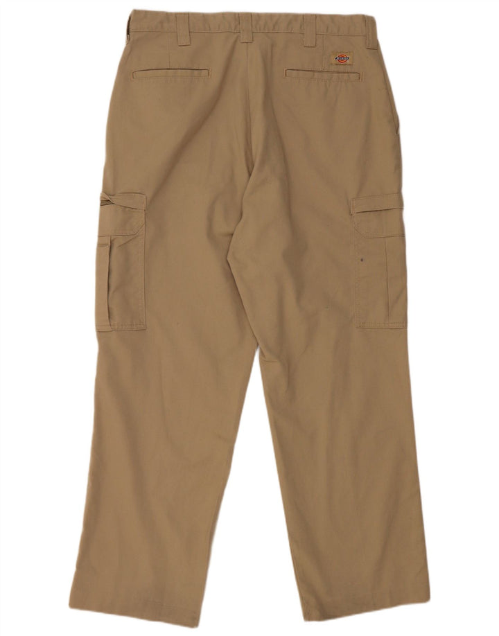 DICKIES Muške ravne kargo hlače W34 L30 bež poliester
