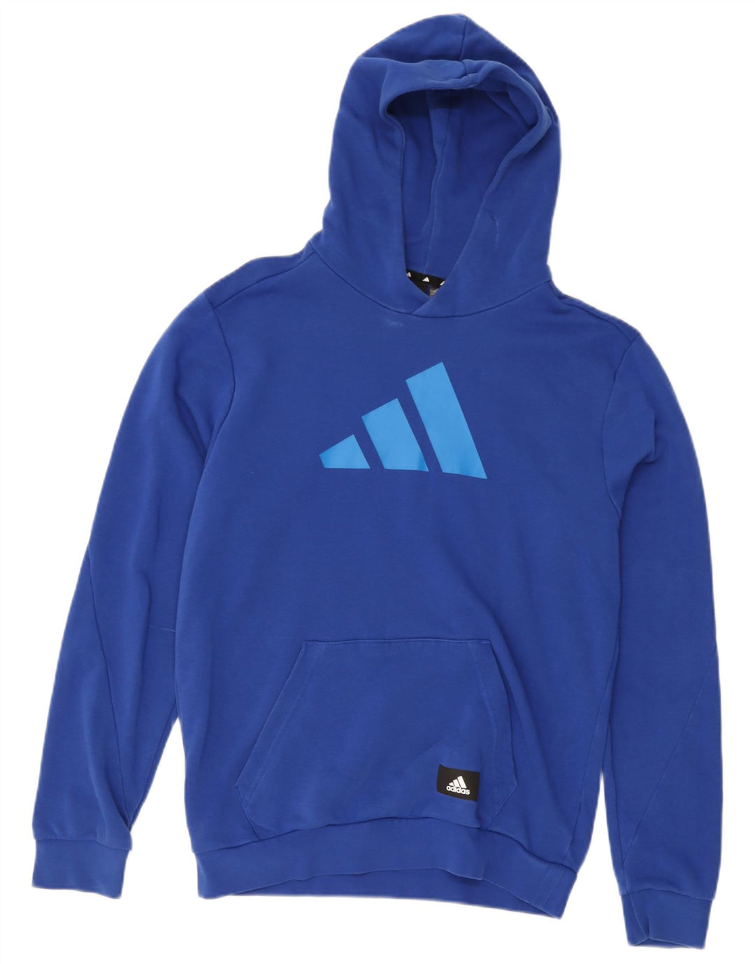 Adidas muška trenirka s grafičkim detaljima, mala plava pamučna