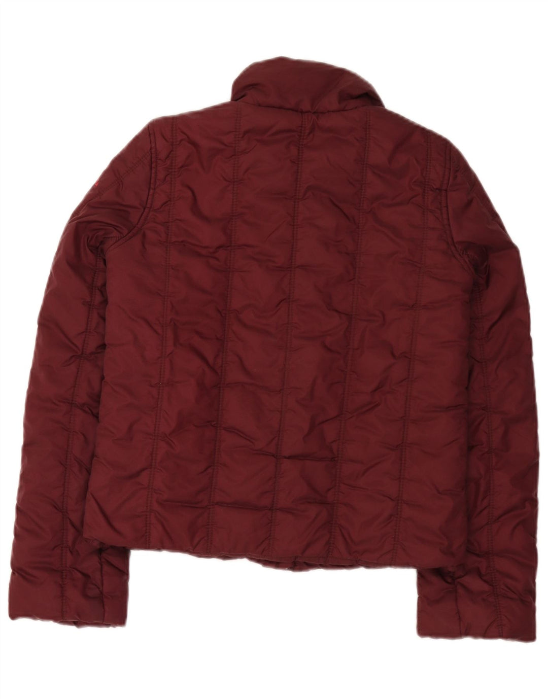Guess ženska podstavljena jakna UK 10 Small Burgundy najlon