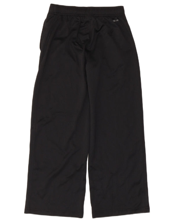Nike Ženske Capri hlače za trenirku širokih nogavica UK 12 Srednje crni poliester