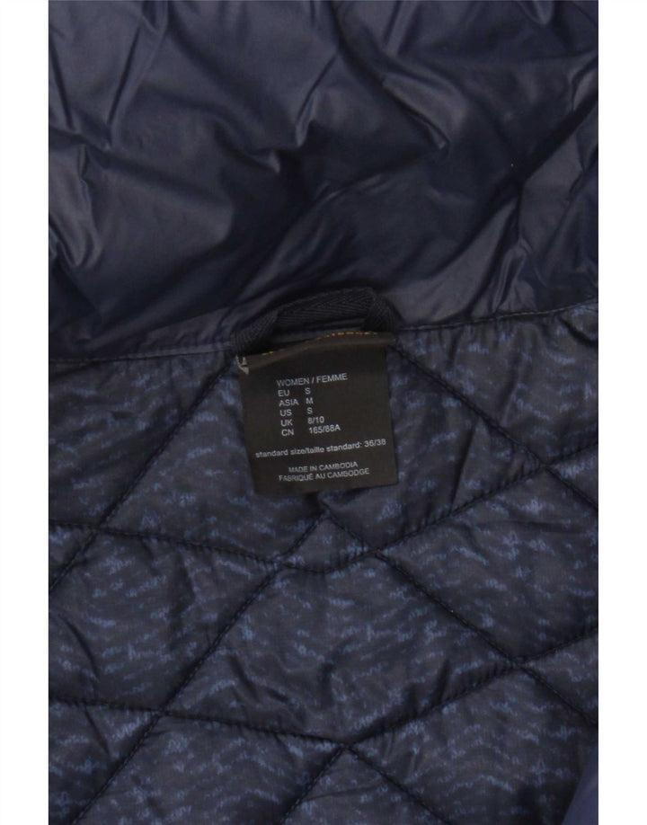 Jack Wolfskin ženska podstavljena jakna UK 8/10 mala tamnoplava najlonska