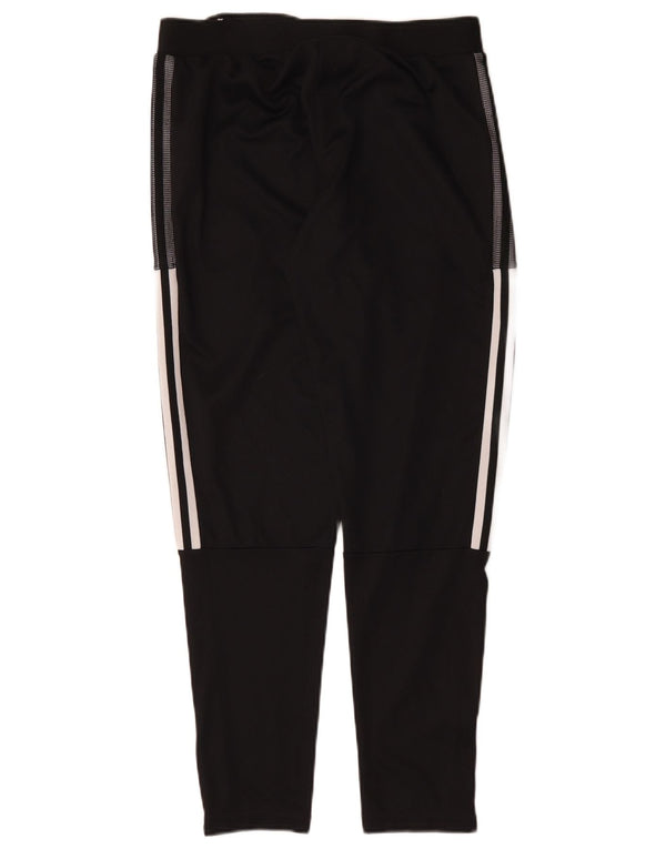 Adidas Mens Tracksuit Trousers Medium Black Polyester Sports