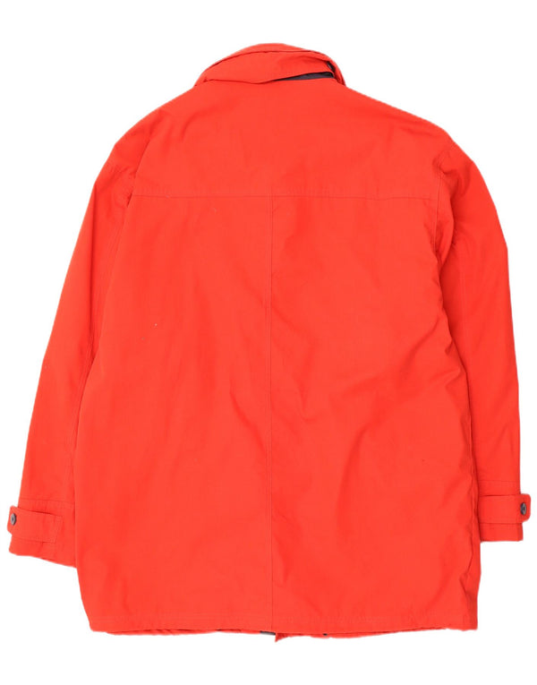 Green Leaves muška jakna vjetrovka UK 42 XL crveni poliester
