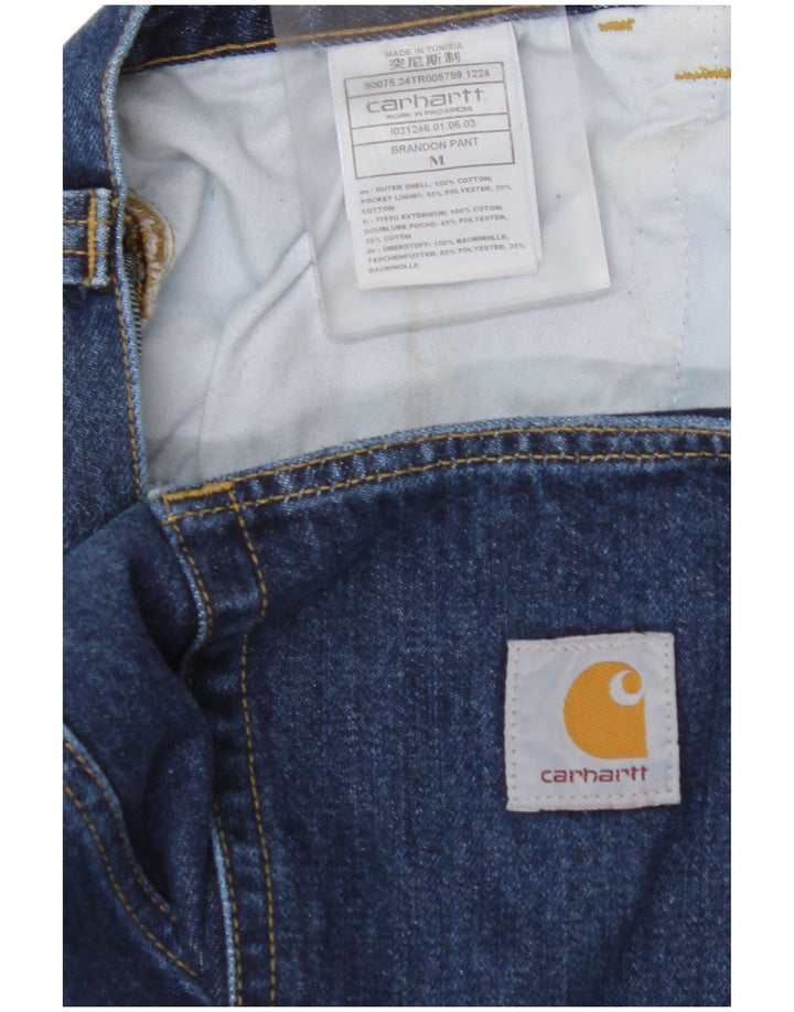 CARHARTT muške sužene traperice srednje veličine W36 L29 plavi pamuk