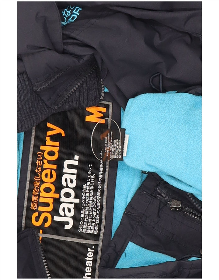 Superdry ženska jakna s vjetrovkom UK 14 srednje tamnoplava