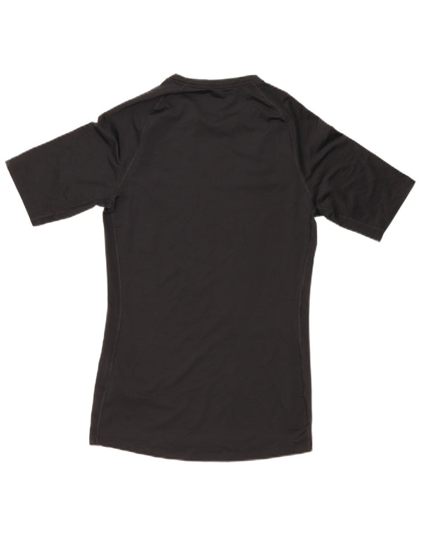 Nike Dri Fit majica kratkih rukava srednji crni poliester