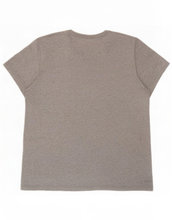 Adidas muška majica Climalite Graphic T-Shirt Large Grey Flecked Cotton