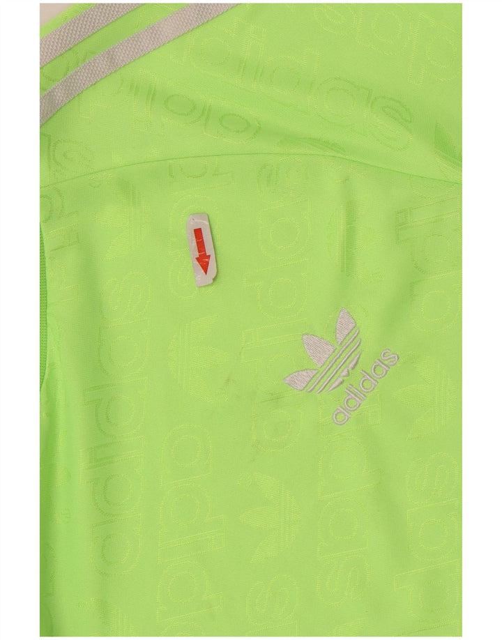 Adidas muška grafička majica kratkih rukava srednje zelene boje od poliestera