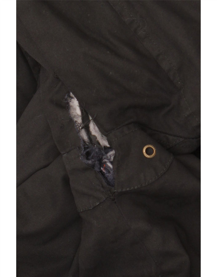 Fat Face muška jakna od voštanog pamuka UK 40 velika crna