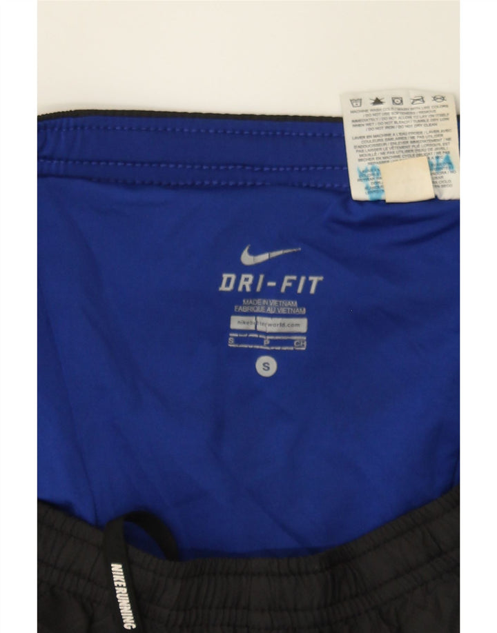 NIKE Mens Sport Shorts Small  Black Polyester Vintage Nike and Second-Hand Nike from Messina Hembry 