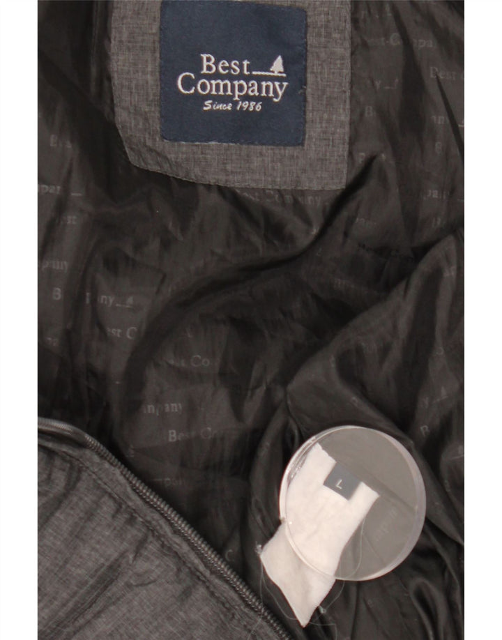 BEST COMPANY Ženska podstavljena jakna UK 14 Large Grey
