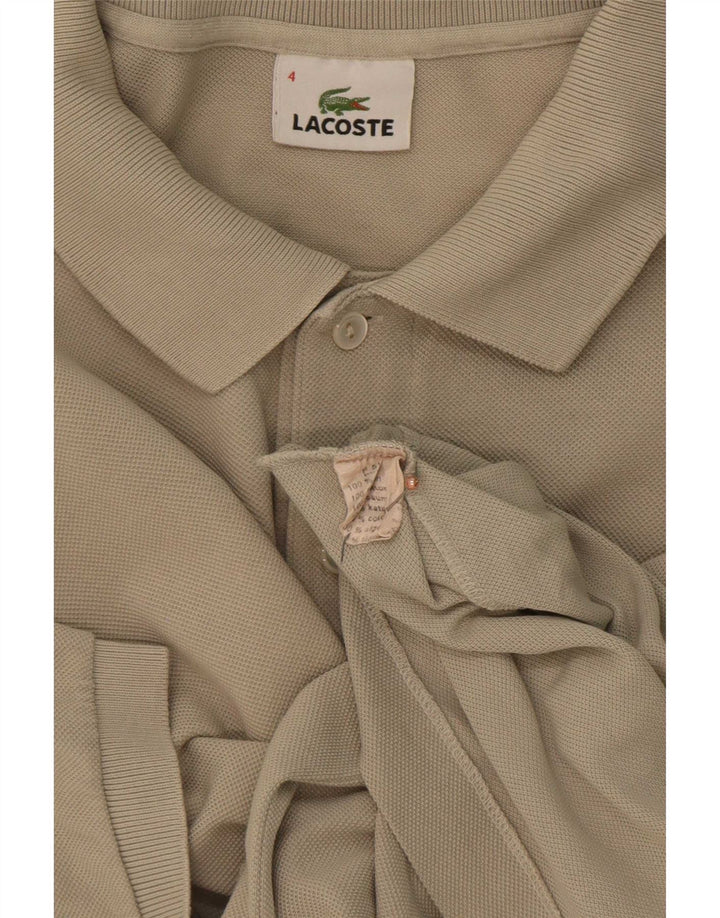 Lacoste muška polo majica veličine 4 srednje bež pamuk