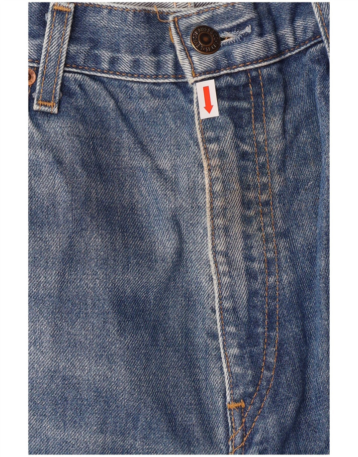 LEVI'S muške 521 ravne traperice W36 L30 plavi pamuk