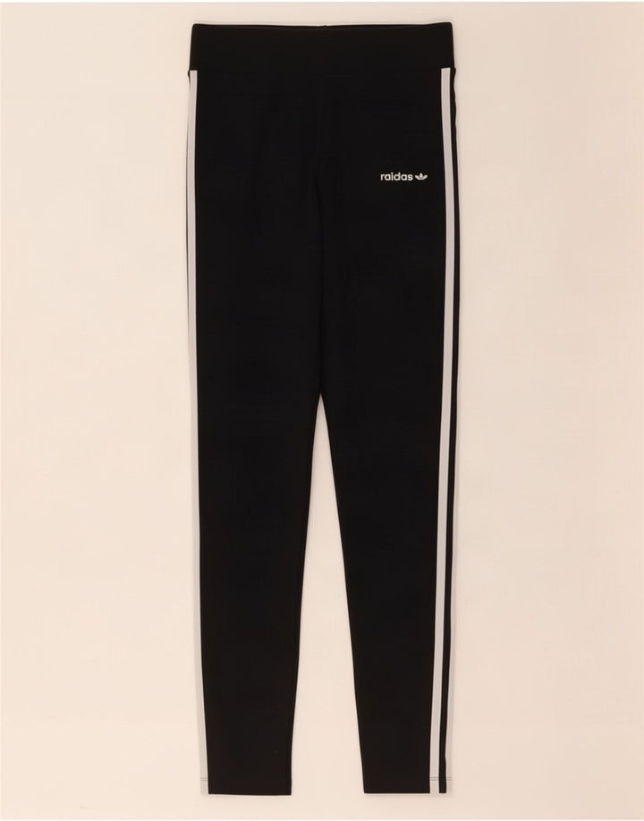 Adidas ženske tajice UK 12 Srednje crni pamuk