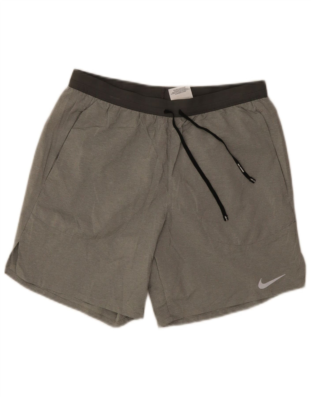 Nike Ženske Dri Fit Sportske kratke hlače UK 10 Mali sivi poliester