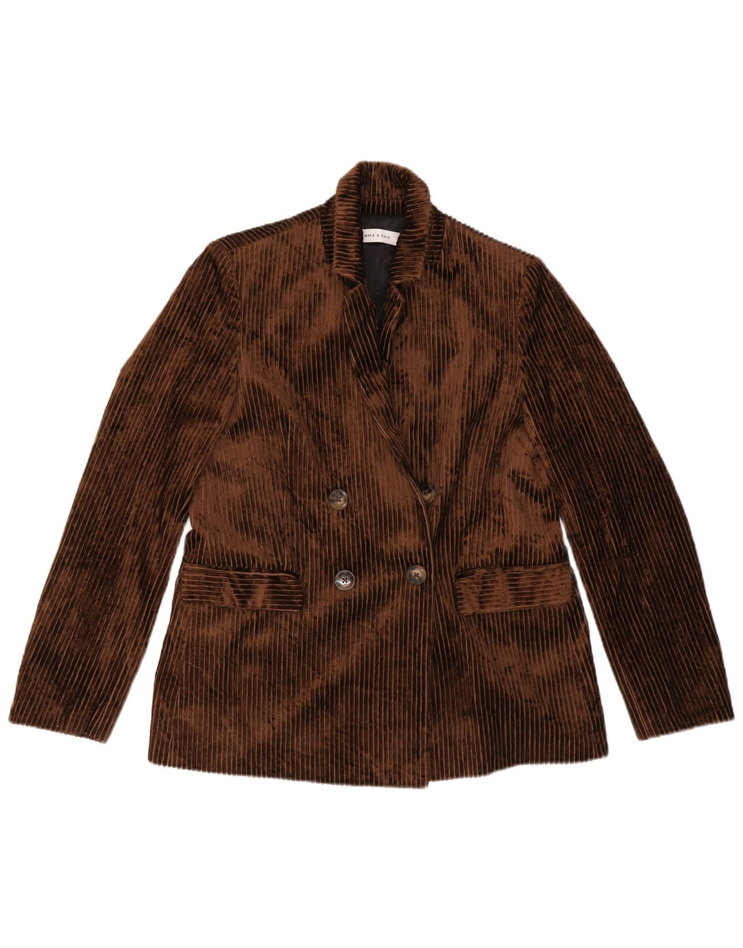 EMMA & GAIA Žensko dvodijelno odijelo od samta IT 44 Srednje W28 L28 Smeđa