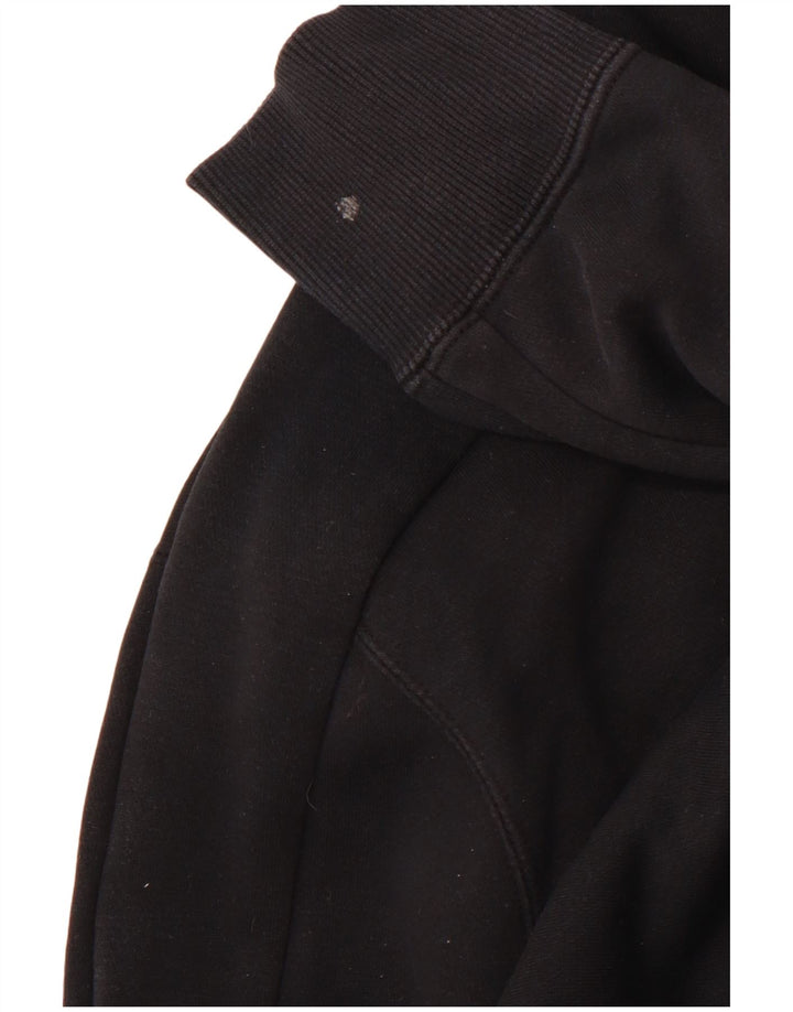 PUMA muška majica s kapuljačom s kapuljačom, srednji crni pamučni sportski