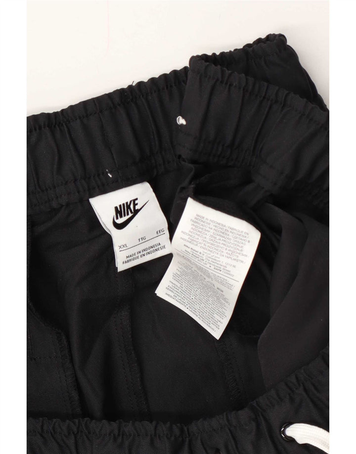 Nike ženske hlače za trenirku UK 20 2XL crni poliester