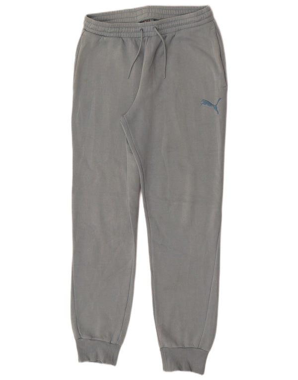 Puma ženske trenirke hlače Joggers UK 14 srednje plavi pamuk