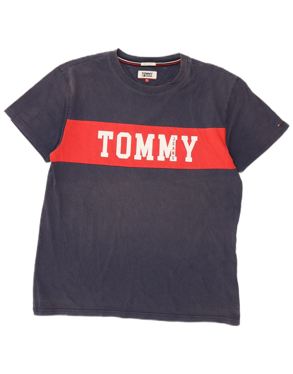 Tommy Hilfiger gornji dio majice s grafičkim motivima XL tamnoplave boje