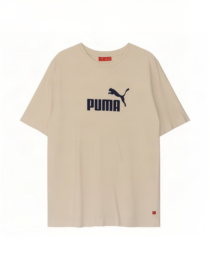 Puma muška majica s grafičkim motivima srednje bijele boje