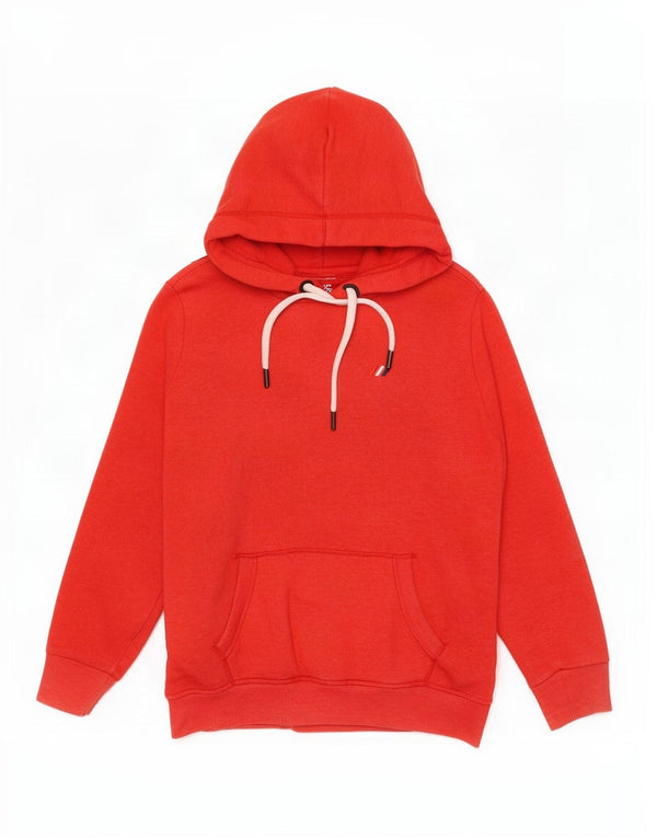 Superdry ženska majica s kapuljačom s kapuljačom UK 10, mali crveni pamuk